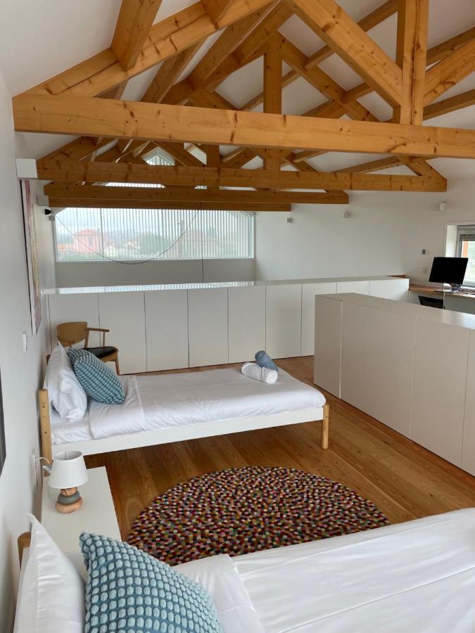 فيلا Modern Barn House In Countryside Murtosa المظهر الخارجي الصورة