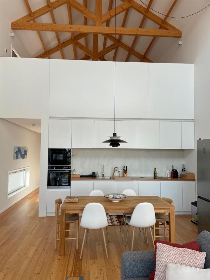 فيلا Modern Barn House In Countryside Murtosa المظهر الخارجي الصورة