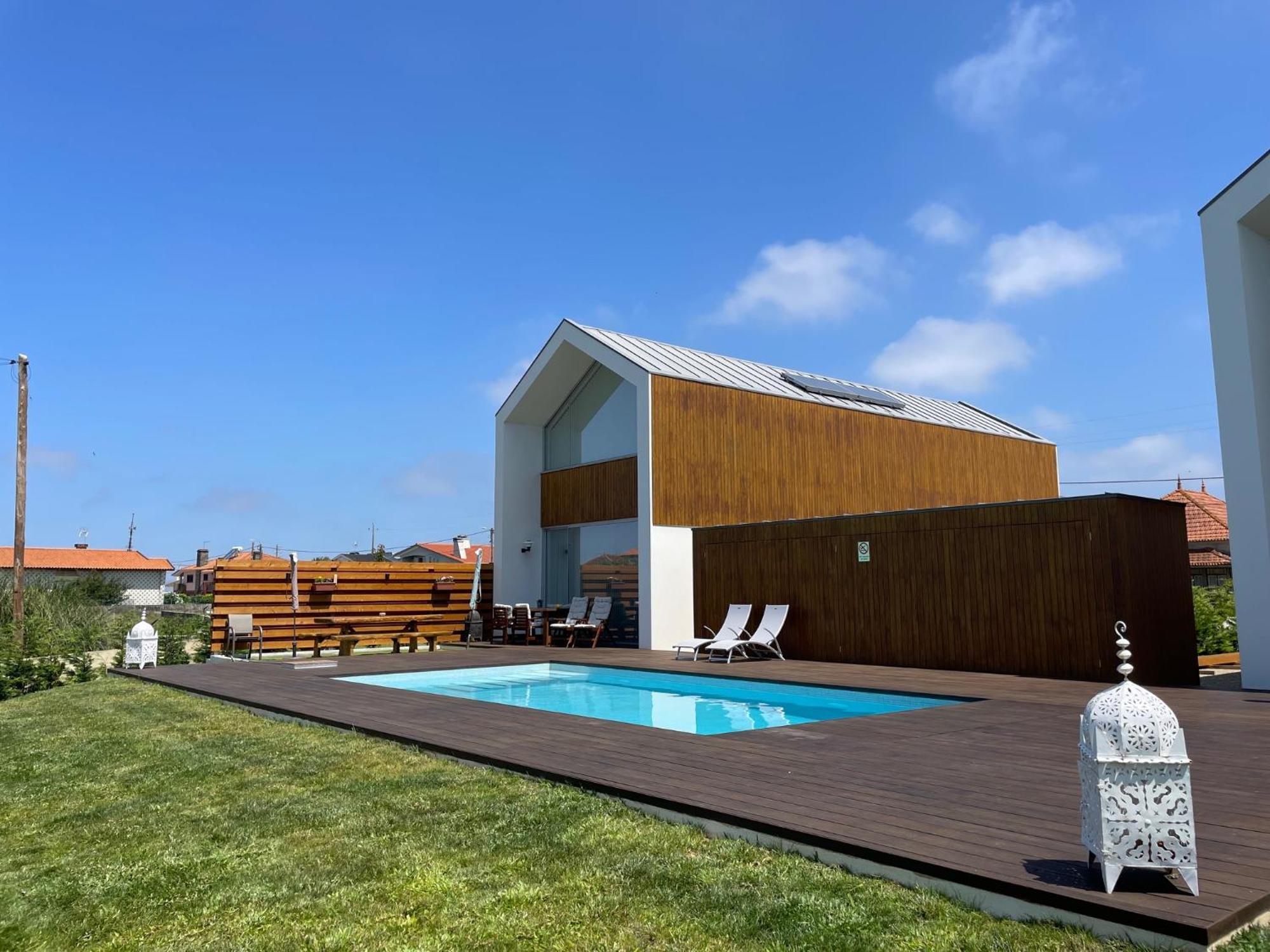 فيلا Modern Barn House In Countryside Murtosa المظهر الخارجي الصورة
